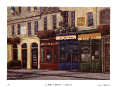 Petit Chateau Print Petit Chateau Print