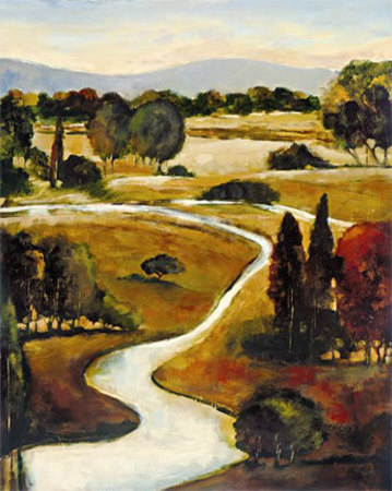 Winding Rivers Print Winding Rivers Print