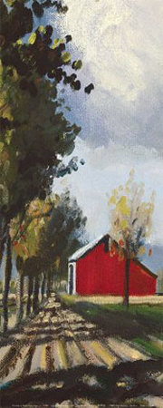 Red Barn Print Red Barn Print