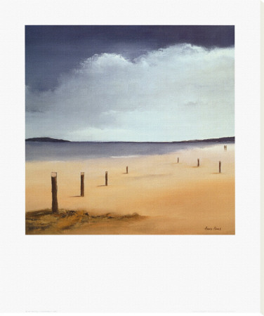 Along the Beach II Stretched Canvas Print Along the Beach II Stretched Canvas Print