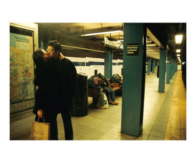 Couple Kissing Photographic Print Couple Kissing Photographic Print