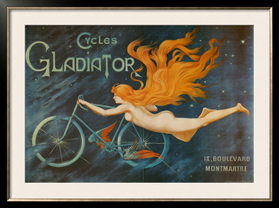 Cycles Gladiator Framed Print Cycles Gladiator Framed Print