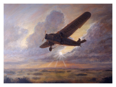 "Ford Trimotor Airplane Aviation" Giclee Print "Ford Trimotor Airplane Aviation" Giclee Print
