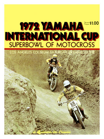Superbowl of Motocross, c.1972 Giclee Print Superbowl of Motocross, c.1972 Giclee Print