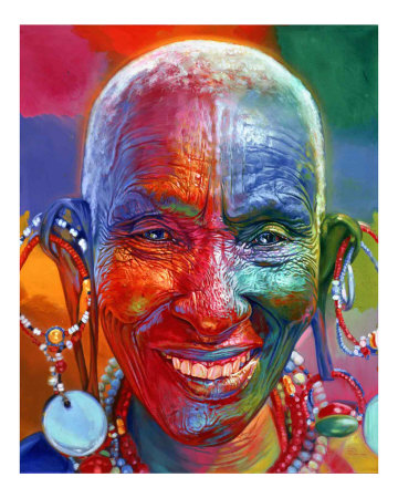 The Green Bead Giclee Print The Green Bead Giclee Print