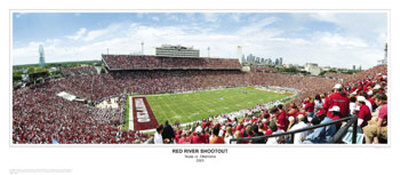 Texas vs Oklahoma Print Texas vs Oklahoma Print