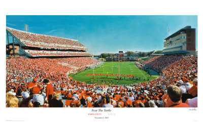 Maryland Football Print Maryland Football Print