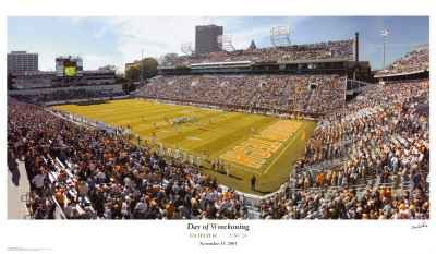 Georgia Tech Football Print Georgia Tech Football Print