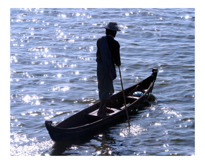 U-Bein Rower Photographic Print U-Bein Rower Photographic Print