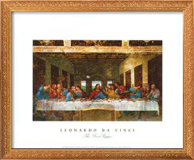 Last Supper Framed Print Last Supper Framed Print