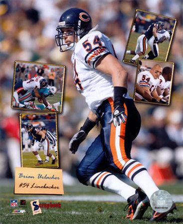 Brian Urlacher - 2005 Scrapbook Photograph Brian Urlacher - 2005 Scrapbook Photograph