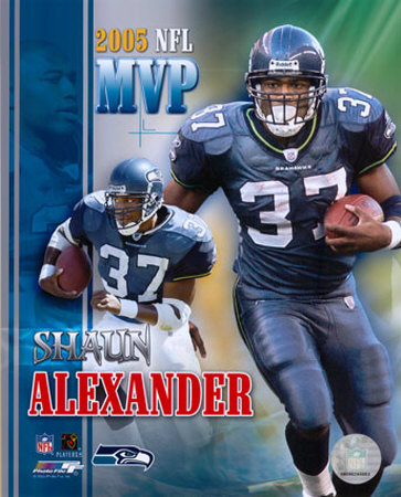 Shaun Alexander - 2005 MVP Photograph Shaun Alexander - 2005 MVP Photograph