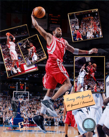 Tracy McGrady - 2005 Scrapbook Photograph Tracy McGrady - 2005 Scrapbook Photograph