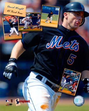 David Wright - 2005 Scrapbook Photograph David Wright - 2005 Scrapbook Photograph