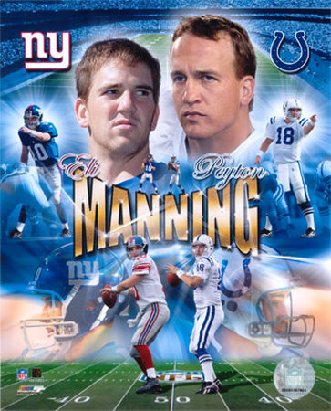 Eli And Payton Manning Photograph Eli And Payton Manning Photograph