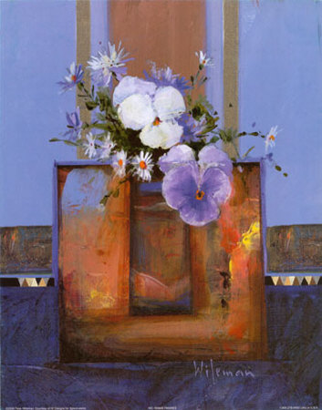 Pansies Print Pansies Print