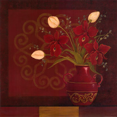 Tranquil Bouquet II Print Tranquil Bouquet II Print