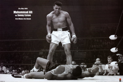 Muhammad Ali vs. Sonny Liston Poster Muhammad Ali vs. Sonny Liston Poster