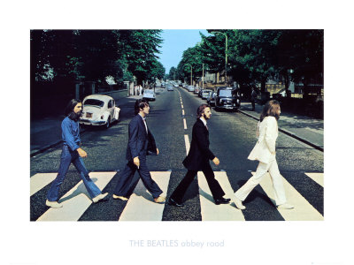 The Beatles - Abbey Road Print The Beatles - Abbey Road Print