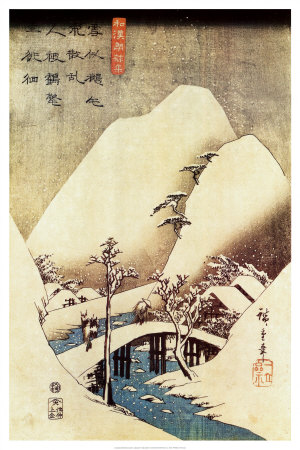 Snowy Landscape Poster Snowy Landscape Poster