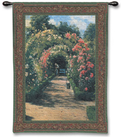 In the Garden Wall Tapestry In the Garden Wall Tapestry
