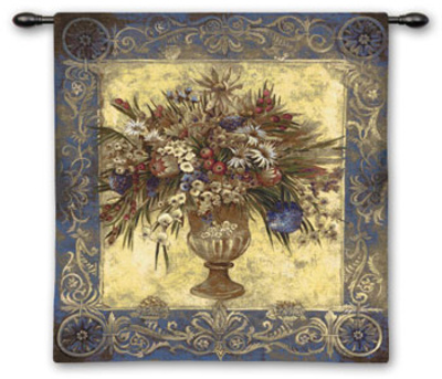 Tuscan Urn Wall Tapestry Tuscan Urn Wall Tapestry