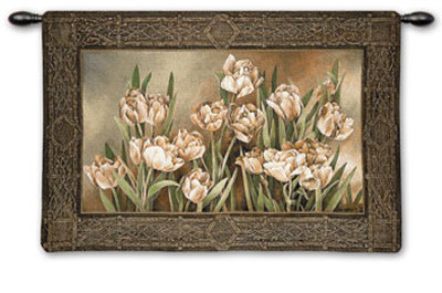 Tulips in Window Wall Tapestry Tulips in Window Wall Tapestry