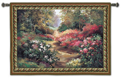 Along the Garden Path Wall Tapestry Along the Garden Path Wall Tapestry