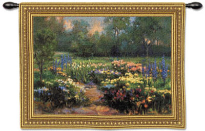 Delphinium Wall Tapestry Delphinium Wall Tapestry