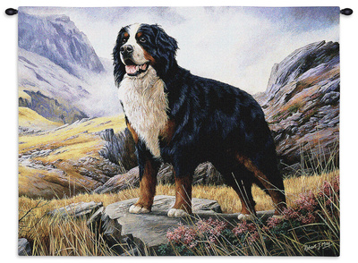 Bernese Mountain Dog Wall Tapestry Bernese Mountain Dog Wall Tapestry