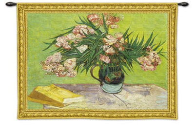Oleanders Wall Tapestry Oleanders Wall Tapestry