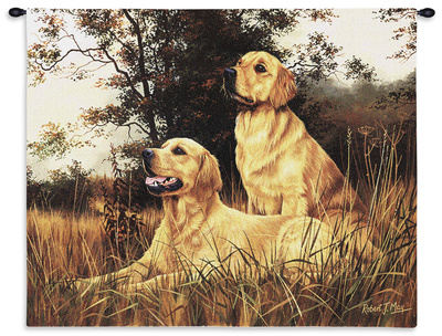 Golden Retriever Wall Tapestry Golden Retriever Wall Tapestry