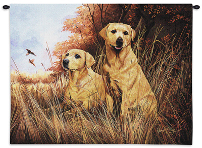 Yellow Lab Wall Tapestry Yellow Lab Wall Tapestry