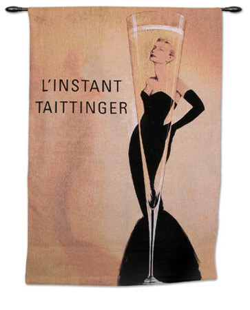 Taittinger Wall Tapestry Taittinger Wall Tapestry