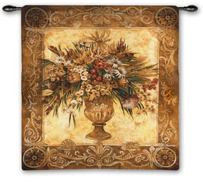 Tuscan Urn Wall Tapestry Tuscan Urn Wall Tapestry