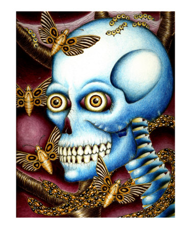 Moth King Giclee Print Moth King Giclee Print