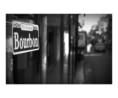 Bourbon Street 2 BW Photographic Print Bourbon Street 2 BW Photographic Print