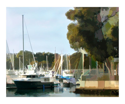 Marina Views Photographic Print Marina Views Photographic Print