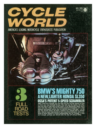 Cycle World, BMW R750 Giclee Print Cycle World, BMW R750 Giclee Print