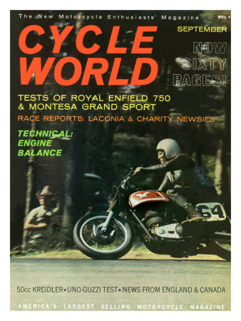 Cycle World, Matchless G50, c.1962 Giclee Print Cycle World, Matchless G50, c.1962 Giclee Print