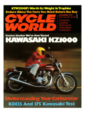 Cycle World, Kawasaki KZ1000 Giclee Print Cycle World, Kawasaki KZ1000 Giclee Print