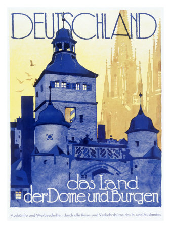 Germany, Land of Castles Giclee Print Germany, Land of Castles Giclee Print