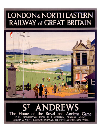 LNER, St. Andrews Giclee Print LNER, St. Andrews Giclee Print