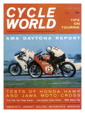 Cycle World, Harley Daytona, c.1963 Giclee Print Cycle World, Harley Daytona, c.1963 Giclee Print