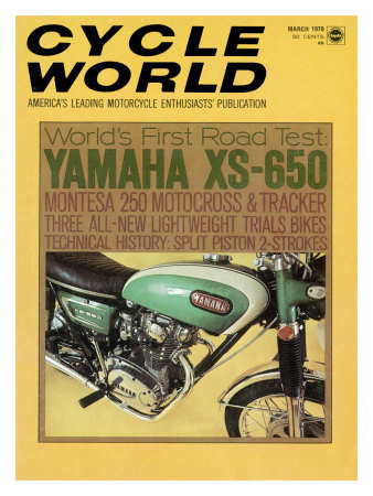 Cycle World, Yamaha XS 650 Giclee Print Cycle World, Yamaha XS 650 Giclee Print