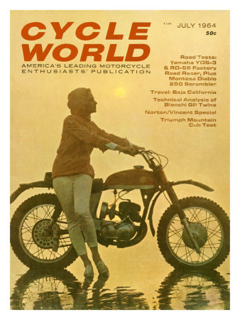 Cycle World, Montesa Diablo, c.1964 Giclee Print Cycle World, Montesa Diablo, c.1964 Giclee Print