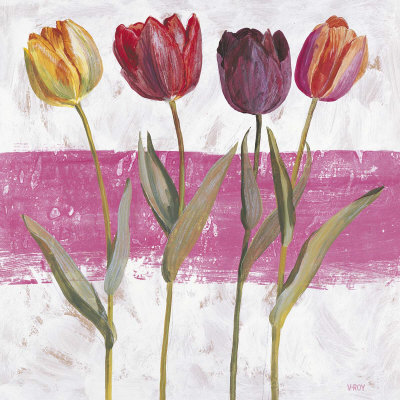 Tulipe Sur Rose Print Tulipe Sur Rose Print