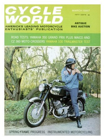 Cycle World, Yamaha YDS3 Catalina Giclee Print Cycle World, Yamaha YDS3 Catalina Giclee Print