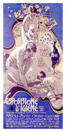 Esposizione d'Igiene 1900 Giclee Print Esposizione d'Igiene 1900 Giclee Print