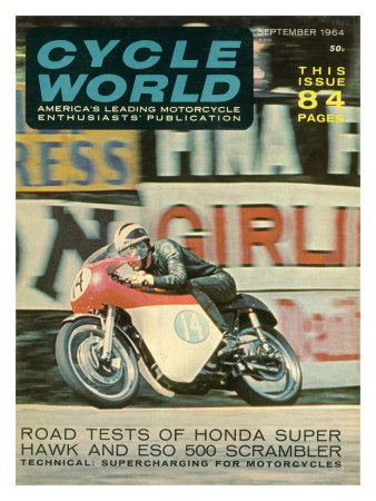 Cycle World, MV Agusta GP, c.1964 Giclee Print Cycle World, MV Agusta GP, c.1964 Giclee Print